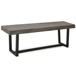 Kirkland's Home Dining Chairs-Solid Wood Two-Tone Dining Bench