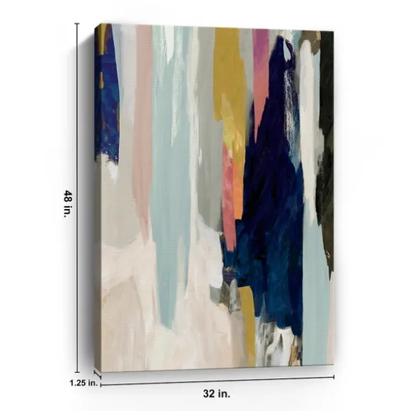 Kirkland's Home Canvas Art-Somber Abstract Canvas Art Print