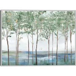 Kirkland's Home Framed Art-Sparse Forest Peak Framed Wall Art