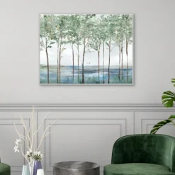 Kirkland's Home Framed Art-Sparse Forest Peak Framed Wall Art