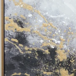 Kirkland's Home Canvas Art-Splatter Abstract Framed Canvas Art Print