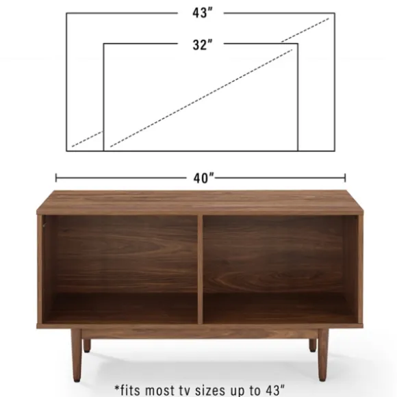 Kirkland's Home Console Tables-Stephen Medium Modern Wood Console Table