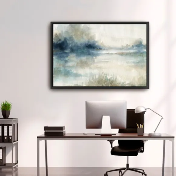 Kirkland's Home Canvas Art-Still Evening Waters Ii Framed Giclee Canvas Print
