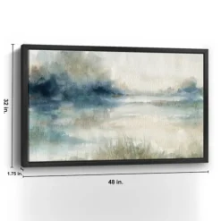 Kirkland's Home Canvas Art-Still Evening Waters Ii Framed Giclee Canvas Print