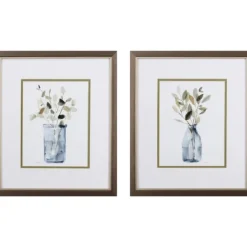 Kirkland's Home Framed Art-Still Moment Framed Art Prints, Set Of 2