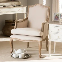 Kirkland's Home Accent Chairs-Streaked Antique Accent Chair