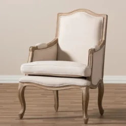 Kirkland's Home Accent Chairs-Streaked Antique Accent Chair