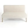 Kirkland's Home Benches & Ottomans-Striped Banquette Bench