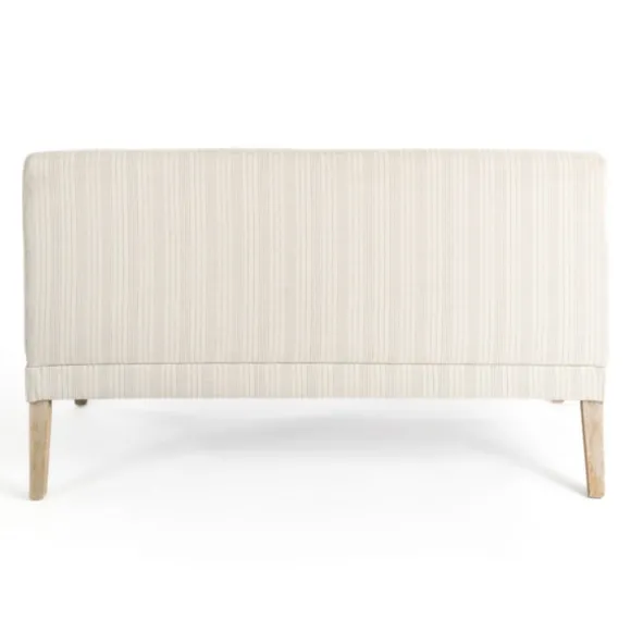 Kirkland's Home Benches & Ottomans-Striped Banquette Bench