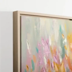 Kirkland's Home Canvas Art-Summer Garden Framed Canvas Prints, Set Of 3