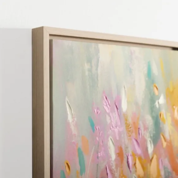 Kirkland's Home Canvas Art-Summer Garden Framed Canvas Prints, Set Of 3