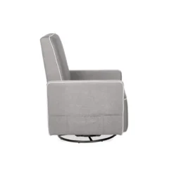 Kirkland's Home Accent Chairs-Taupe Usb Recliner And Ottoman 2-Pc. Set