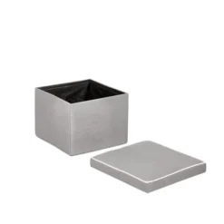 Kirkland's Home Accent Chairs-Taupe Usb Recliner And Ottoman 2-Pc. Set