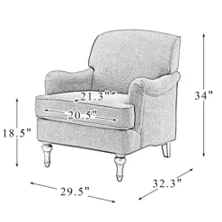 Kirkland's Home Accent Chairs-Teal Floral Classic Accent Chair