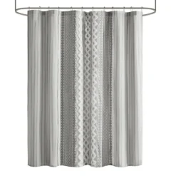 Kirkland's Home Shower Curtains-Textured Chenille Shower Curtain
