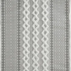 Kirkland's Home Shower Curtains-Textured Chenille Shower Curtain