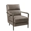 Kirkland's Home Accent Chairs-Textured Faux Leather Accent Chair