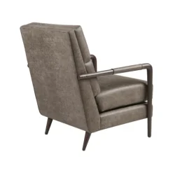 Kirkland's Home Accent Chairs-Textured Faux Leather Accent Chair