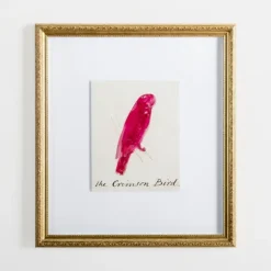 Kirkland's Home Framed Art-The Crimson Bird Framed Art Print