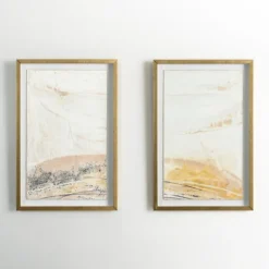 Kirkland's Home Framed Art-The Golden Abstract Ii Framed Art Print