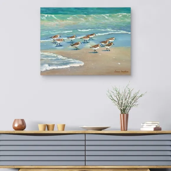 Kirkland's Home Canvas Art-The Race Is On Canvas Art Print, 40X30 In.