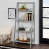 Kirkland's Home Office Furniture-4-Tier Ladder Bookshelf