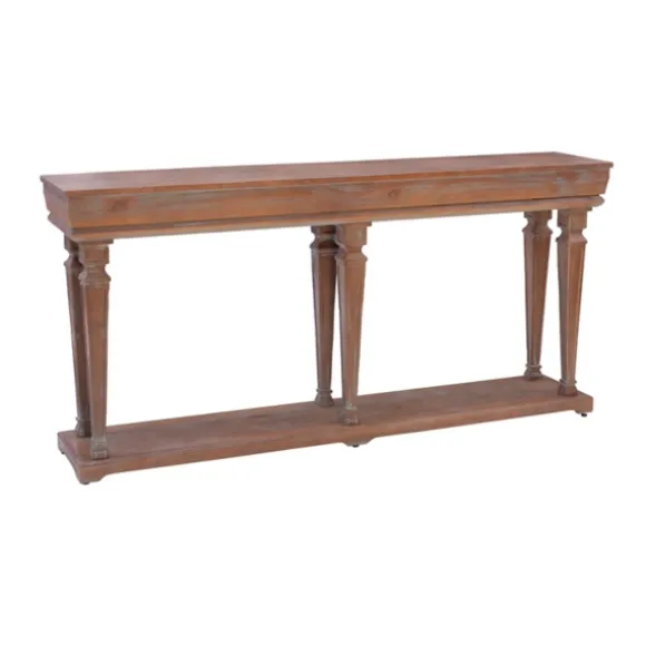 Kirkland's Home Console Tables-Tiffany Weathered Console Table