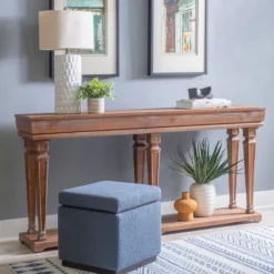 Kirkland's Home Console Tables-Tiffany Weathered Console Table