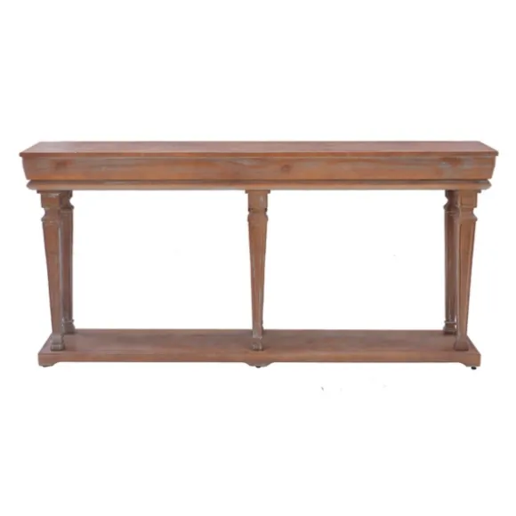 Kirkland's Home Console Tables-Tiffany Weathered Console Table