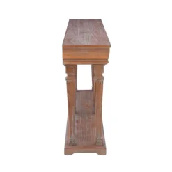 Kirkland's Home Console Tables-Tiffany Weathered Console Table