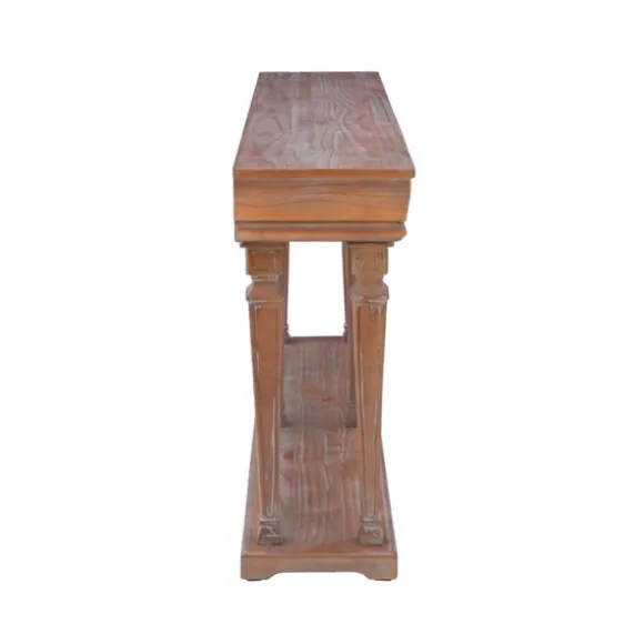 Kirkland's Home Console Tables-Tiffany Weathered Console Table