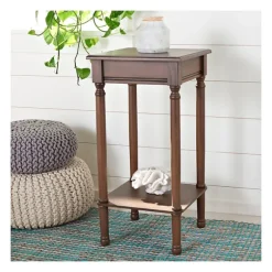 Kirkland's Home Accent & End Tables-Tilley Classic Square Accent Table