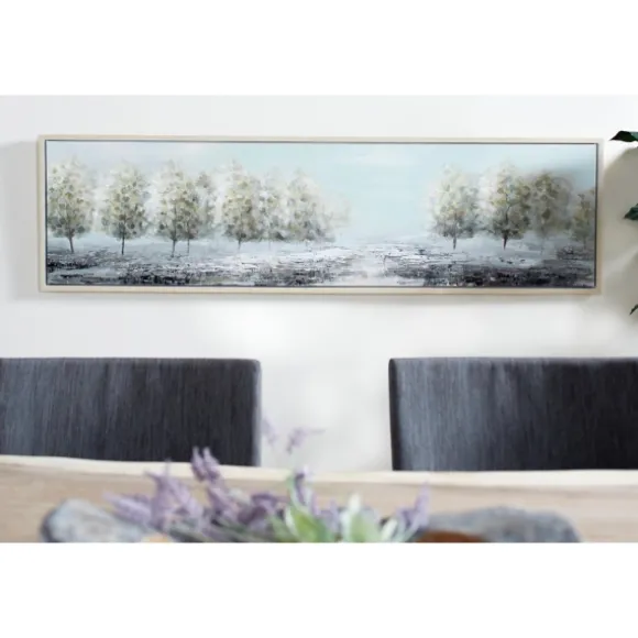 Kirkland's Home Framed Art-Tree Line Landscape Framed Canvas Art Print