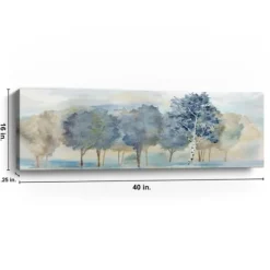 Kirkland's Home Canvas Art-Tree Line Reflection Panel Giclee Canvas Art Print