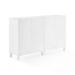 Kirkland's Home Tv Stands & Media Consoles-Triangle 4-Door Wood Media Cabinet