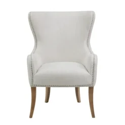 Kirkland's Home Accent Chairs-Tufted Back Accent Chair
