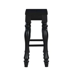 Kirkland's Home Bar Stools & Counter Height Stools-Turned Legs Island Stools, Set Of 2
