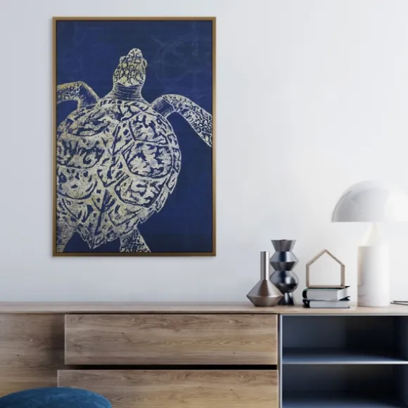 Kirkland's Home Framed Art-Turtle Sea Creature Framed Art Print