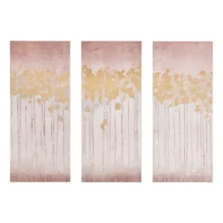 Kirkland's Home Canvas Art-Twilight Forest Canvas Art Prints, Set Of 3