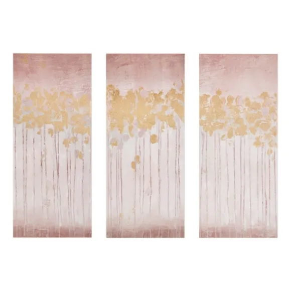 Kirkland's Home Canvas Art-Twilight Forest Canvas Art Prints, Set Of 3