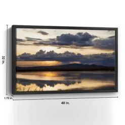 Kirkland's Home Framed Art-Twilight Symphony Framed Giclee Canvas Art Print