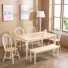 Kirkland's Home Dining Tables-Two Toned Wood Farmhouse Dining Table