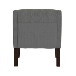 Kirkland's Home Accent Chairs-Upholstered Button Tufted Accent Chair