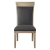 Kirkland's Home Dining Chairs-Upholstered Cane Detailing Dining Chair
