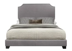 Kirkland's Home Beds & Headboards-Upholstered Channing King Bed