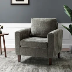 Kirkland's Home Accent Chairs-Upholstered Club Accent Chair