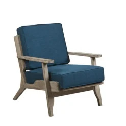 Kirkland's Home Accent Chairs-Upholstered Driftwood Accent Chair