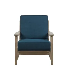 Kirkland's Home Accent Chairs-Upholstered Driftwood Accent Chair