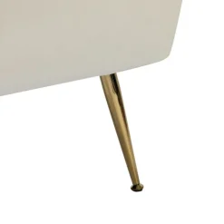 Kirkland's Home Accent Chairs-Upholstered Flange Accent Chair