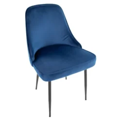 Kirkland's Home Dining Chairs-Upholstered Metal Dining Chairs, Set Of 2